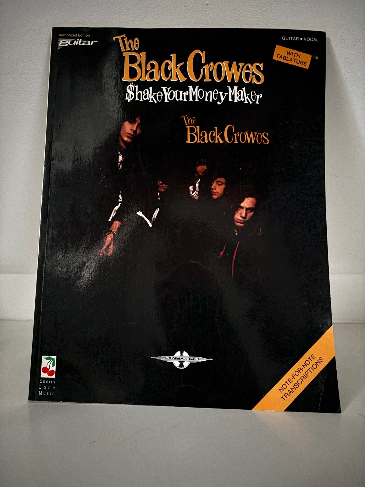 The Black Crowes - Shake Your Money Maker Gitaar/Zang Boek, Gitaar, Ophalen of Verzenden, Zo goed als nieuw, Rock en Metal