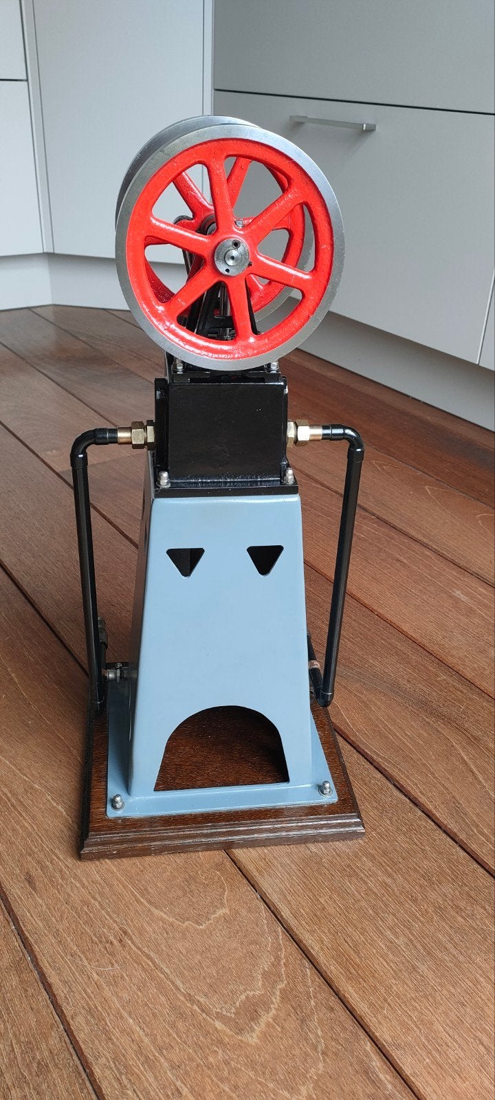 Stoommachine / hete lucht Model - Handgemaakt, Hobby en Vrije tijd, Ophalen of Verzenden, Zo goed als nieuw, Groter dan 1:32