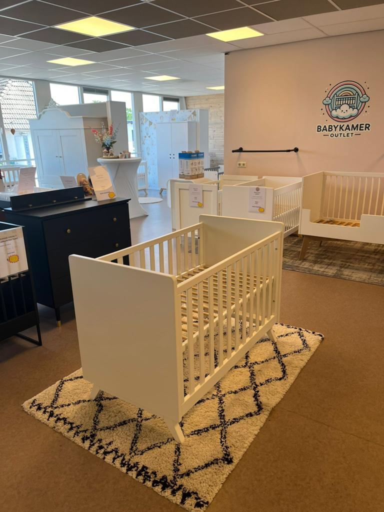 Ledikant  60x120 babykamer Bopita Anne OUTLET, Kinderen en Baby's, Babywiegjes en Ledikanten, Ophalen, Nieuw, Babykamer Outlet