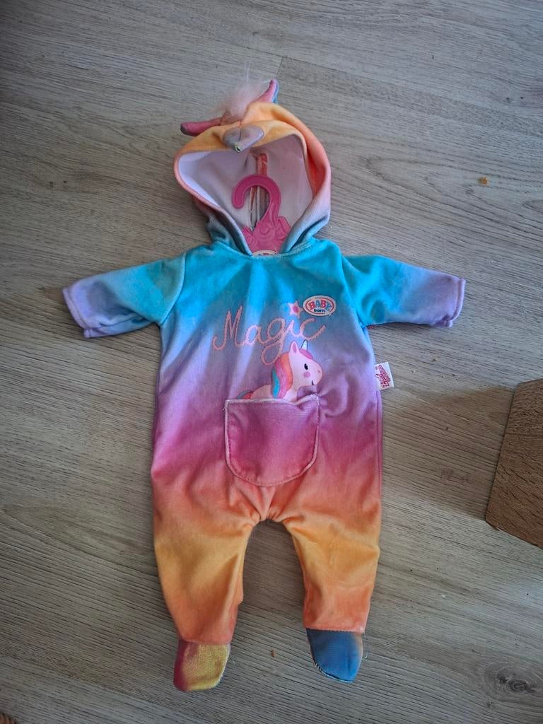 Baby born eenhoorn pakje, Kinderen en Baby's, Ophalen of Verzenden, Zo goed als nieuw, Meisje