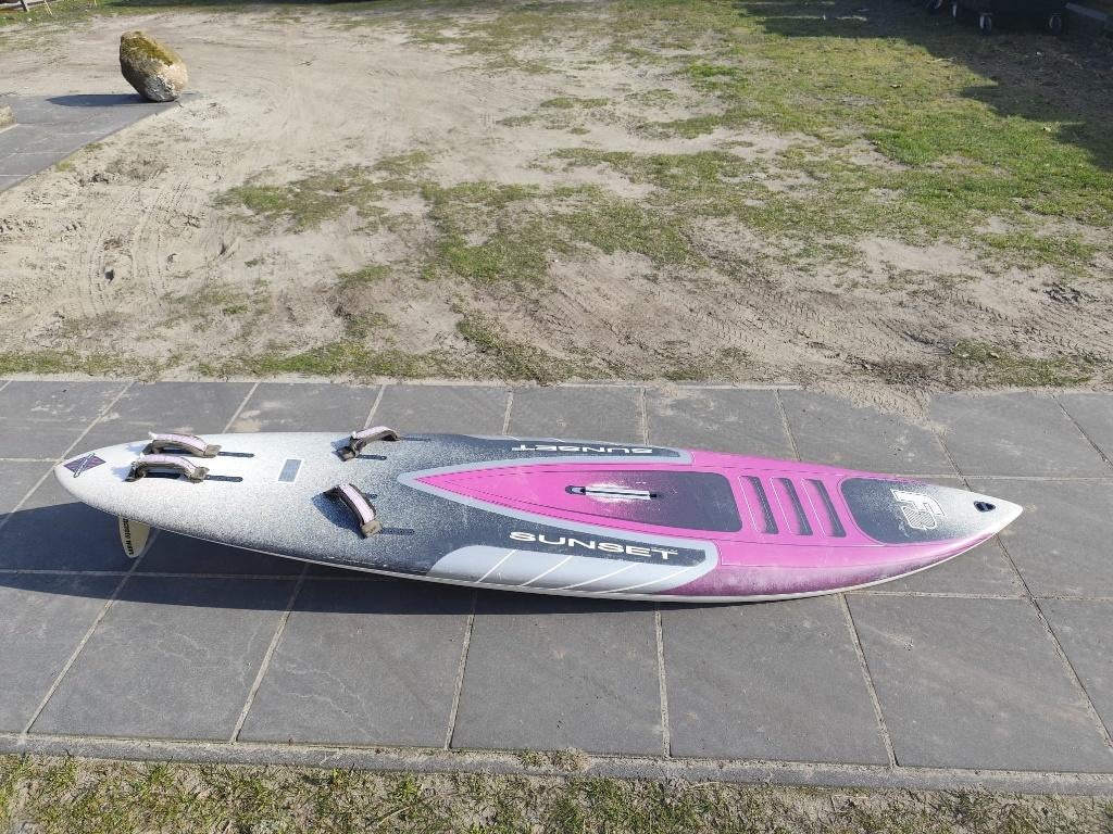 Wind surfboard F2 Sunset Slalom, Watersport en Boten, Ophalen, 250 tot 300 cm, Gebruikt, Met vin(nen)