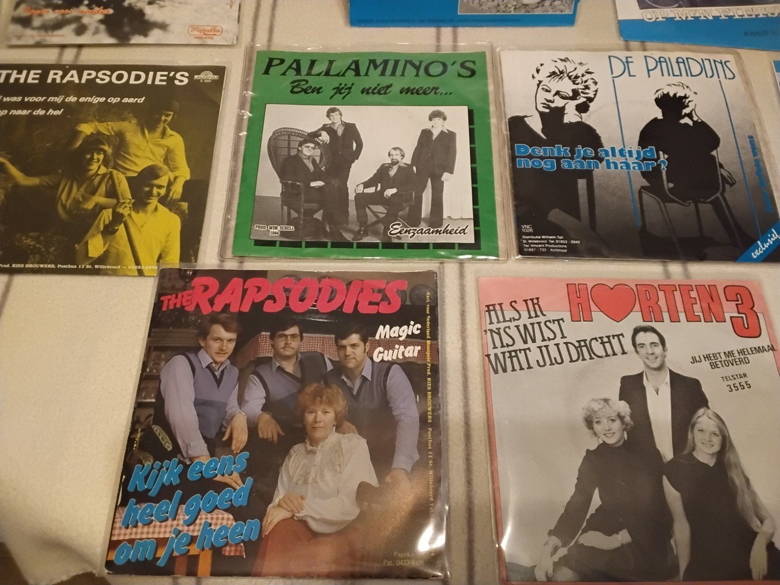 partij singles  piraten singles 40 stuks in hoesje origineel, Ophalen of Verzenden, Gebruikt, Overige formaten, Levenslied of Smartlap