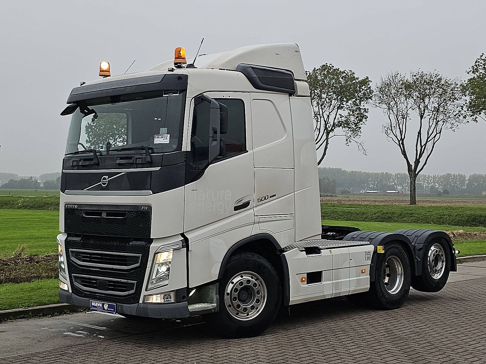 VOLVO FH 500 6x2 steered pto+hydr, Automaat, Euro 6, 510 pk, Wit