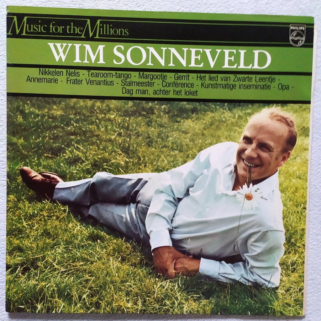 LP Music for the Millions Wim Sonneveld, Gebruikt, Ophalen of Verzenden, Levenslied of Smartlap, 12 inch