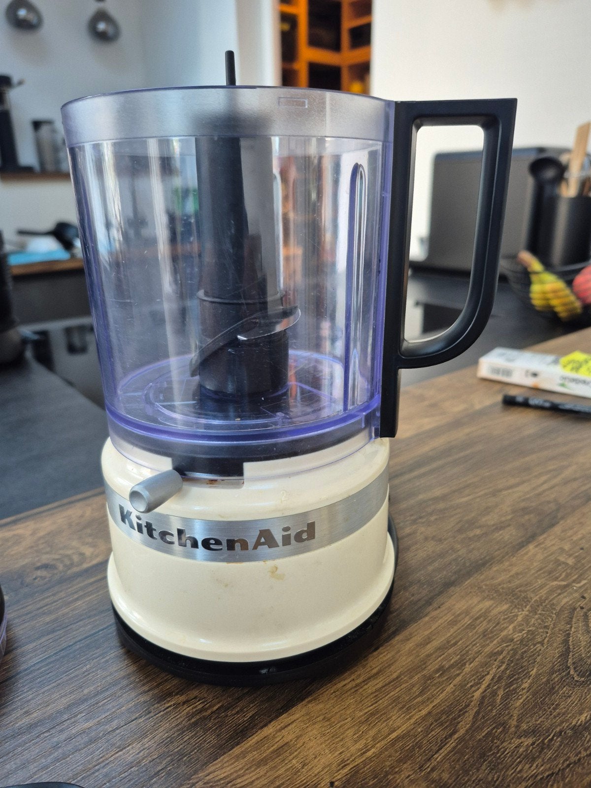 KitchenAid mini hakmolen/ slagroomklopper, 4 liter of meer, Ophalen of Verzenden, 3 snelheden of meer