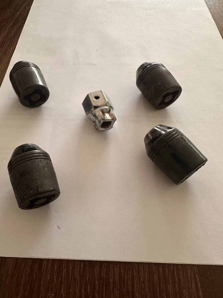velgsloten, Auto diversen, Anti-diefstal, Gebruikt, Ophalen
