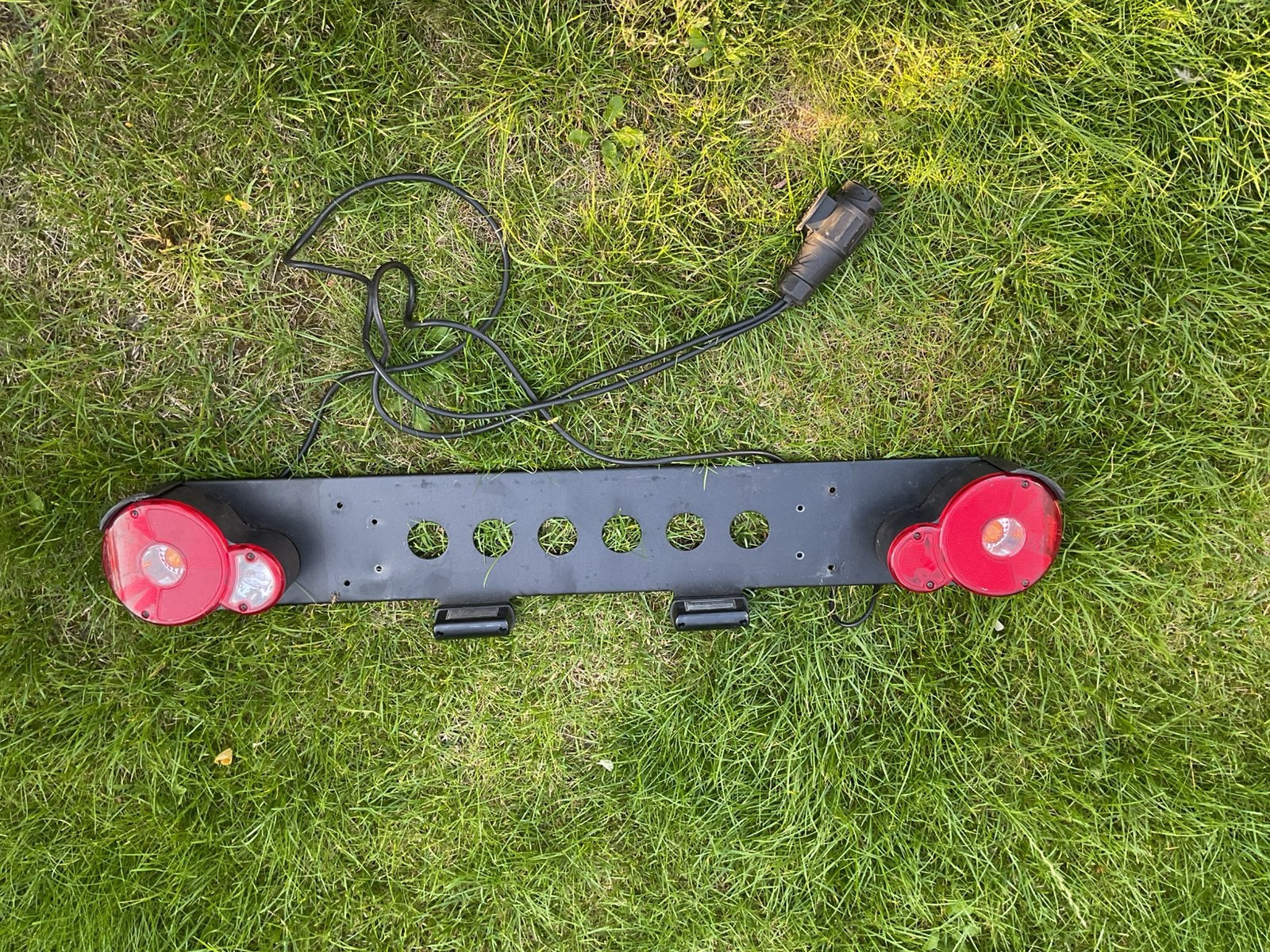 Lichtbalk fietsendrager - lichtset verlichting aanhangwagen, Ophalen of Verzenden, Zo goed als nieuw, Fietsendrager-accessoire