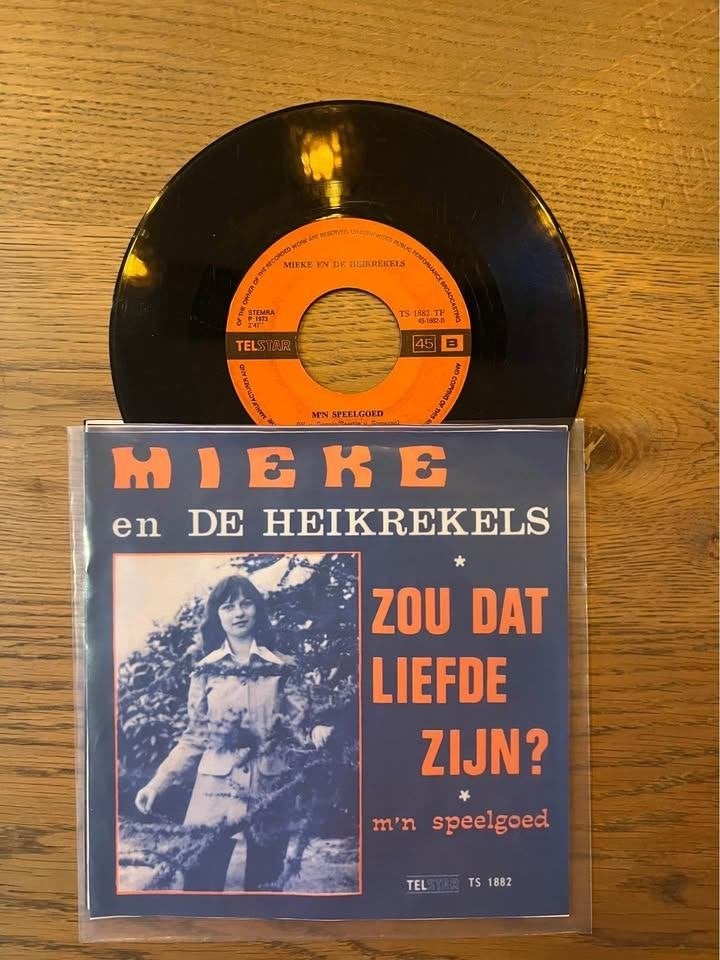 Mieke en de Heikrekels ORIGINEEL!, Ophalen of Verzenden, Zo goed als nieuw, 7 inch, Levenslied of Smartlap