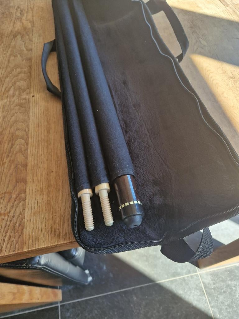 Biljartkeu met tas, Ophalen, Keu of Ballen