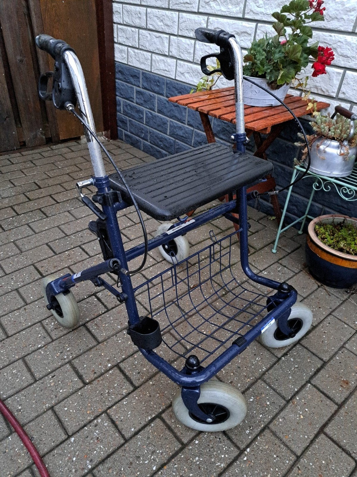 Rollator Handy-car, Ophalen, Opvouwbaar, Gebruikt