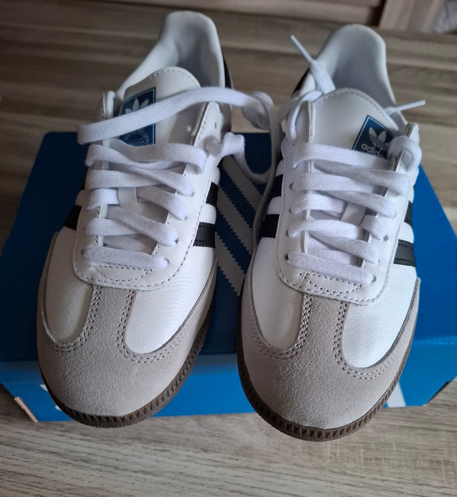 Adidas Samba Sneakers, Ophalen, Adidas, Wit, Nieuw