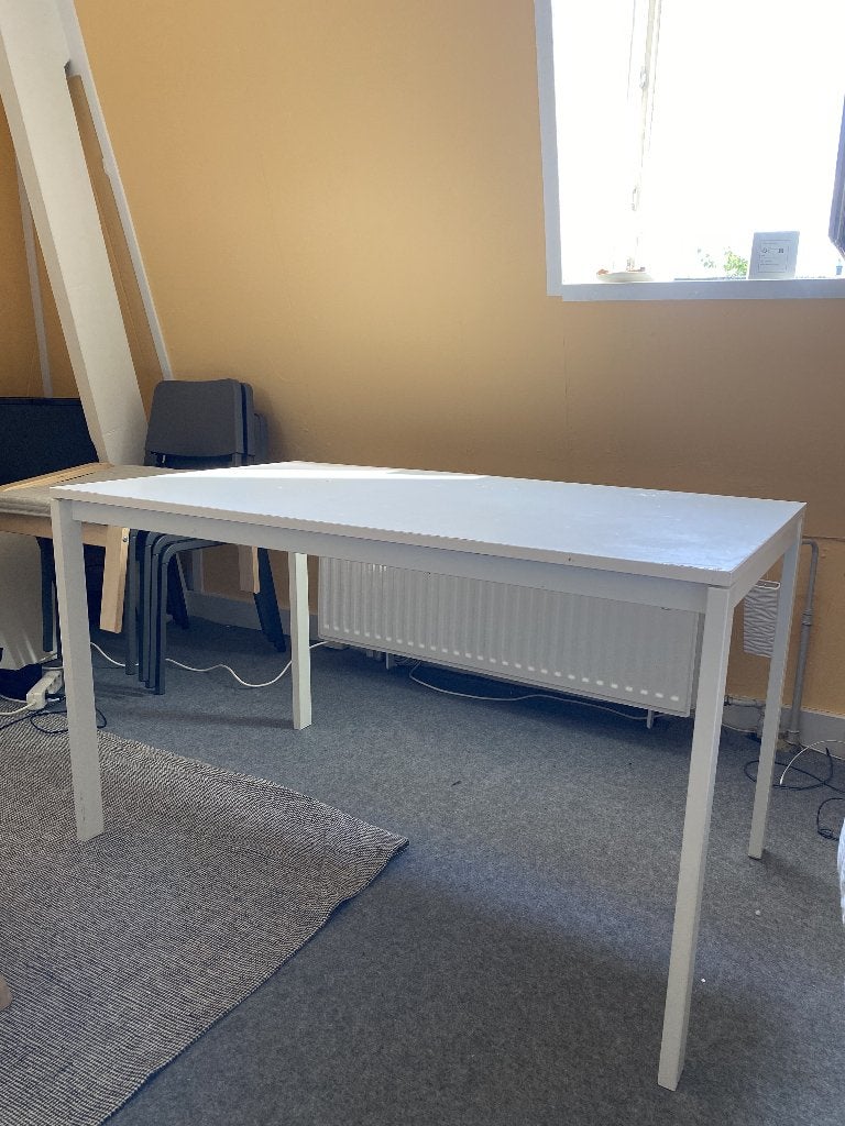 Ikea tafel wit 125x75x74, Ophalen, Gebruikt, 50 tot 100 cm, 100 tot 150 cm