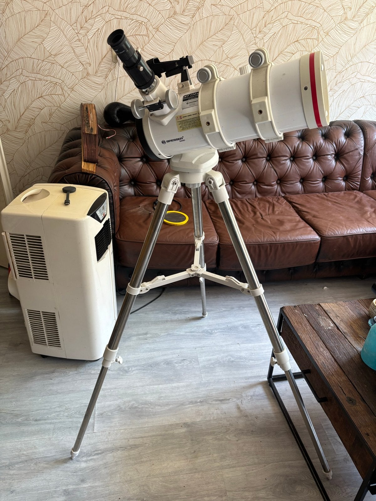 Bresser Nano Telescoop - Ideaal voor beginners, Audio, Tv en Foto, Optische apparatuur | Telescopen, Ophalen, Lenzentelescoop (refractor)