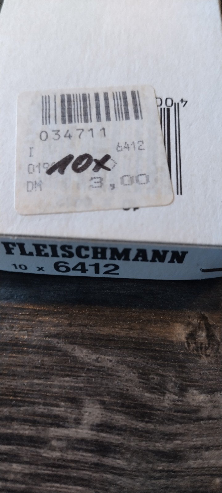 Fleischmann H0 6412 - Flexibele tandstangen voor Profirails, Ophalen of Verzenden, Gelijkstroom, Rails, Fleischmann