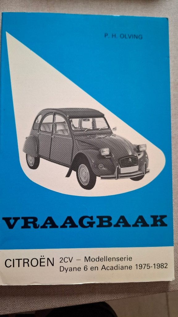 Vraagbaak Citroën 2CV, Ophalen