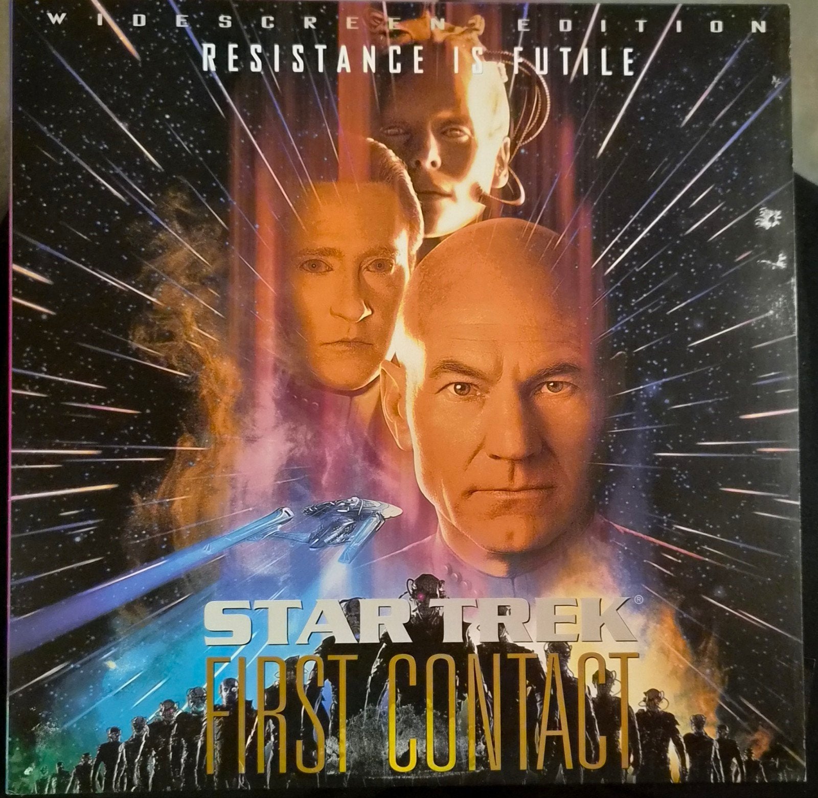 Star Trek First Contact op Laserdisc, Ophalen of Verzenden, Science Fiction, Vanaf 12 jaar, Gebruikt