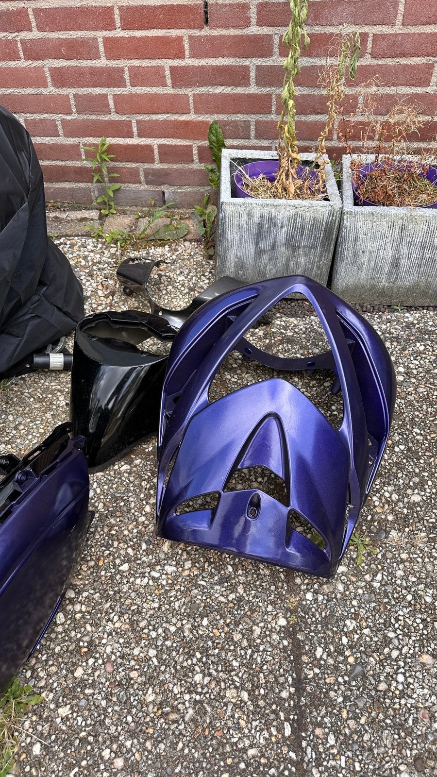 Piaggio zip kappen, Ophalen, Zo goed als nieuw, Kap, Piaggio