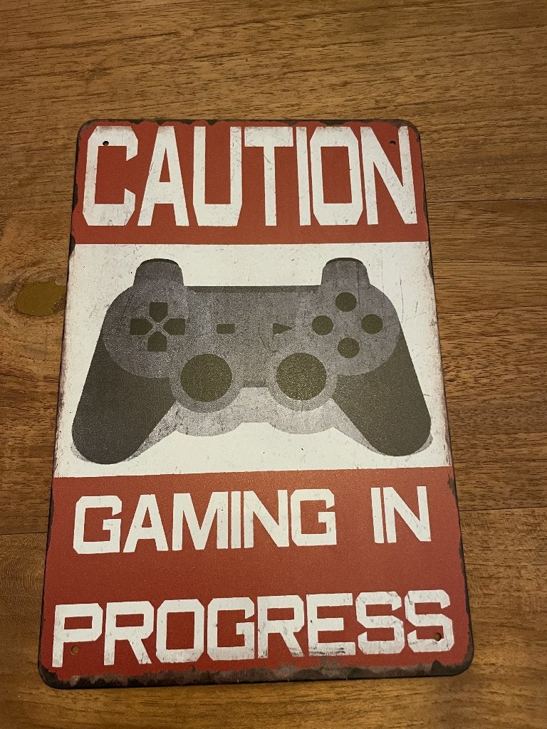 Gaming metalen wandbord (Old Look), Www.pand50.nl, Nieuw, Ophalen of Verzenden, Printer 29B Coevorden