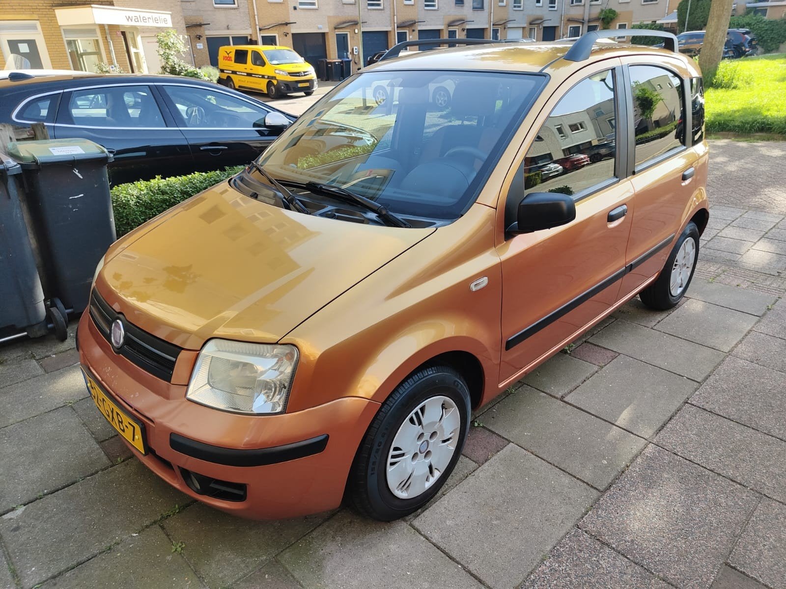 Fiat Panda 1.2  airco, Voorwielaandrijving, Stof, 1242 cc, Origineel Nederlands
