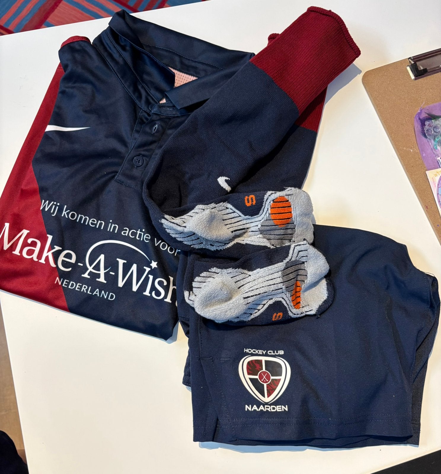 HC Naarden tenue kind 147-158cm, Ophalen, Zo goed als nieuw, Kleding