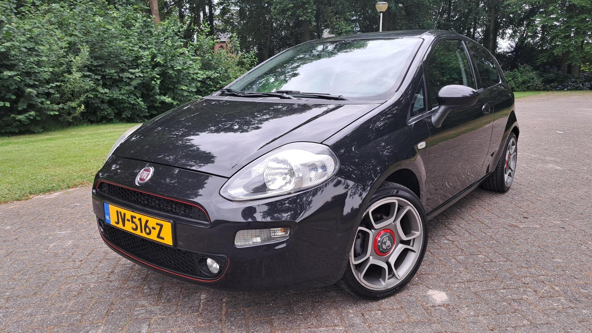 Fiat Punto 1.2 Street AIRCO LM-VELGEN BLUE&ME NW RIEM!, Auto's, Fiat, Voorwielaandrijving, 4 cilinders, Leder en Stof, Bedrijf