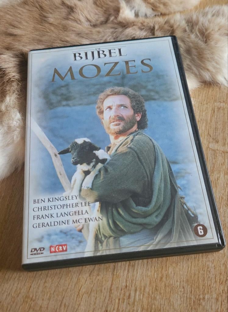 DVD Mozes met Ben Kingsley - Bijbelse film, Vanaf 6 jaar, Ophalen of Verzenden, Gebruikt