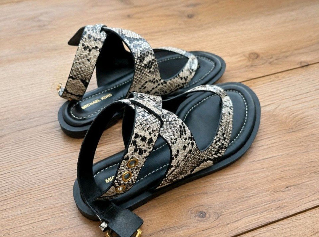 Michael Kors Leren Sandalen – Maat 37 (Nieuw), Ophalen of Verzenden, Nieuw