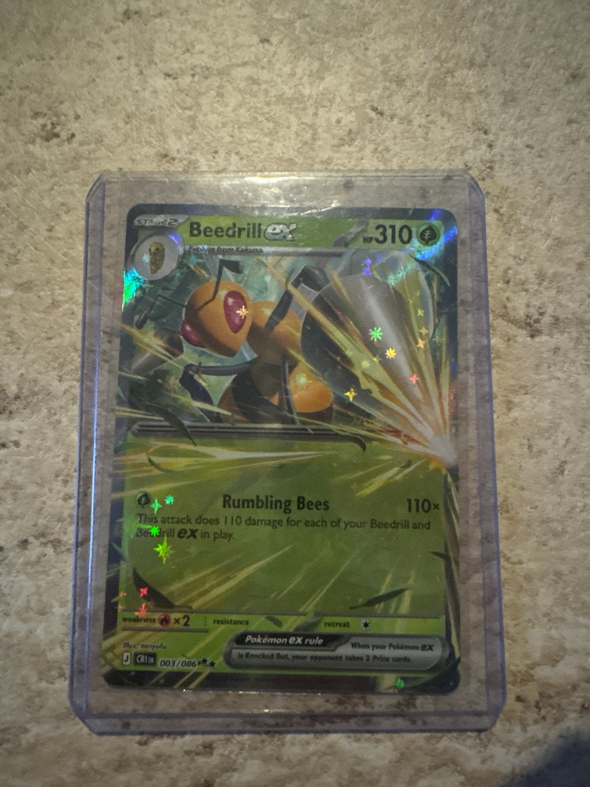 Beedrill ex cri 003/086, Ophalen of Verzenden