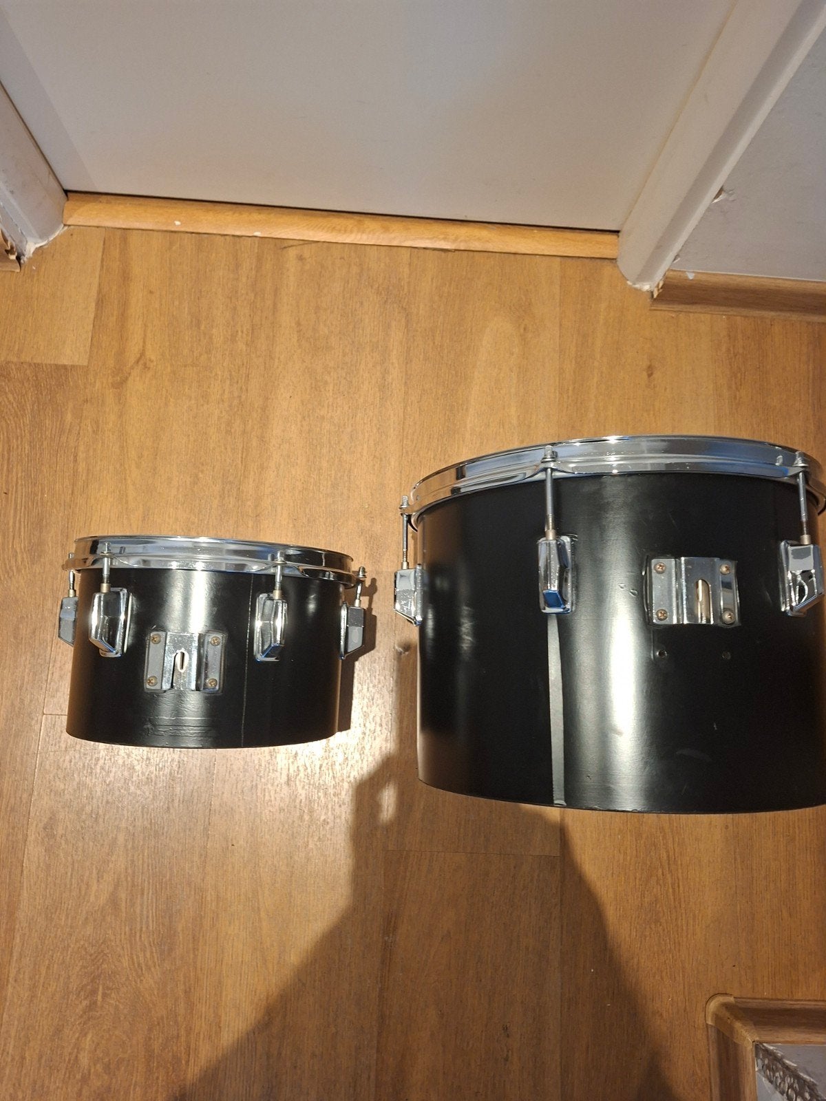 Pearl ? concert toms 10" & 14" voor drumstel, Ophalen of Verzenden, Gebruikt, Drums of Percussie