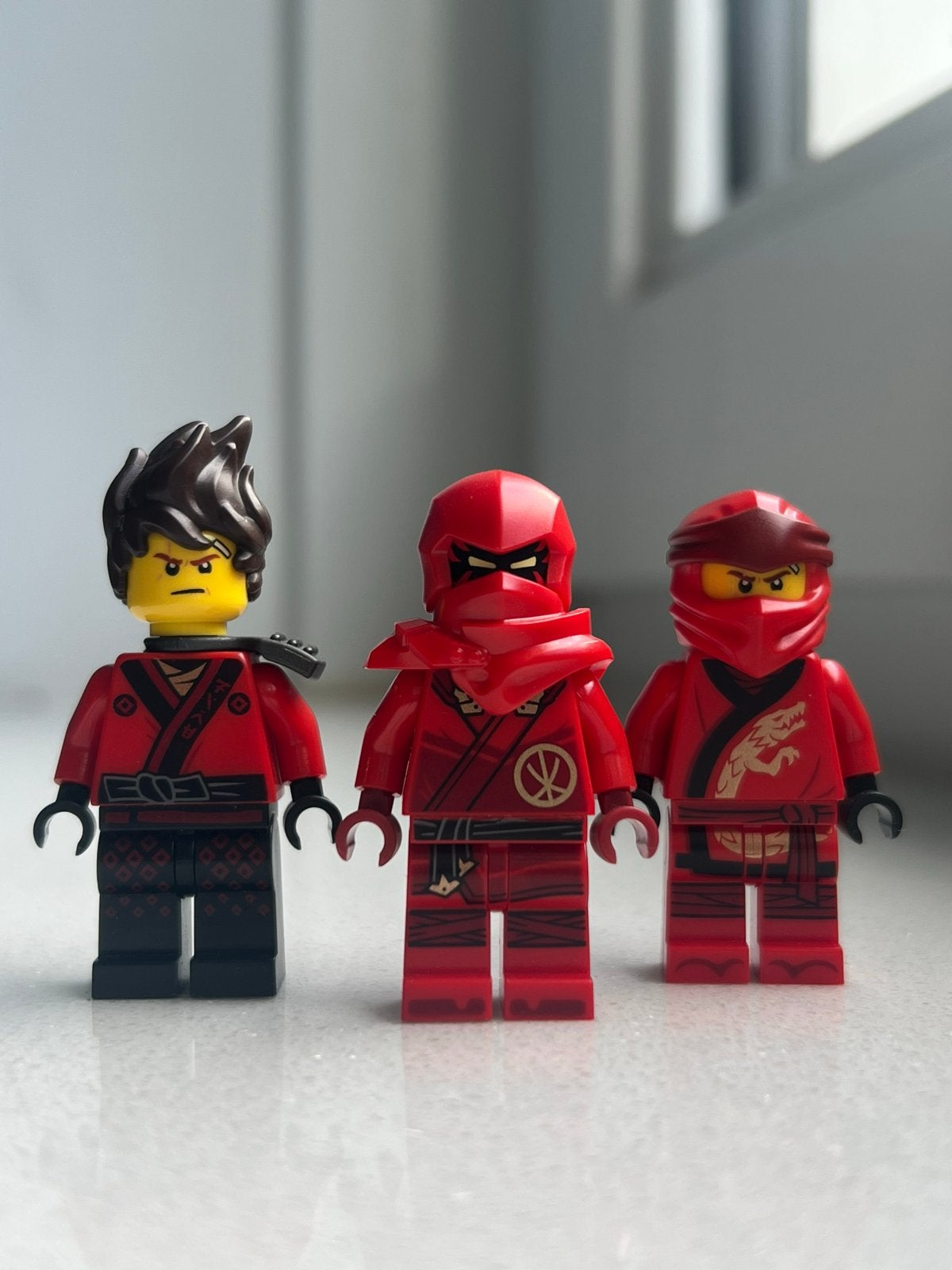 Lego Ninjago Kai figuren (Movie, Legacy, Dragon Rising), Ophalen of Verzenden, Zo goed als nieuw