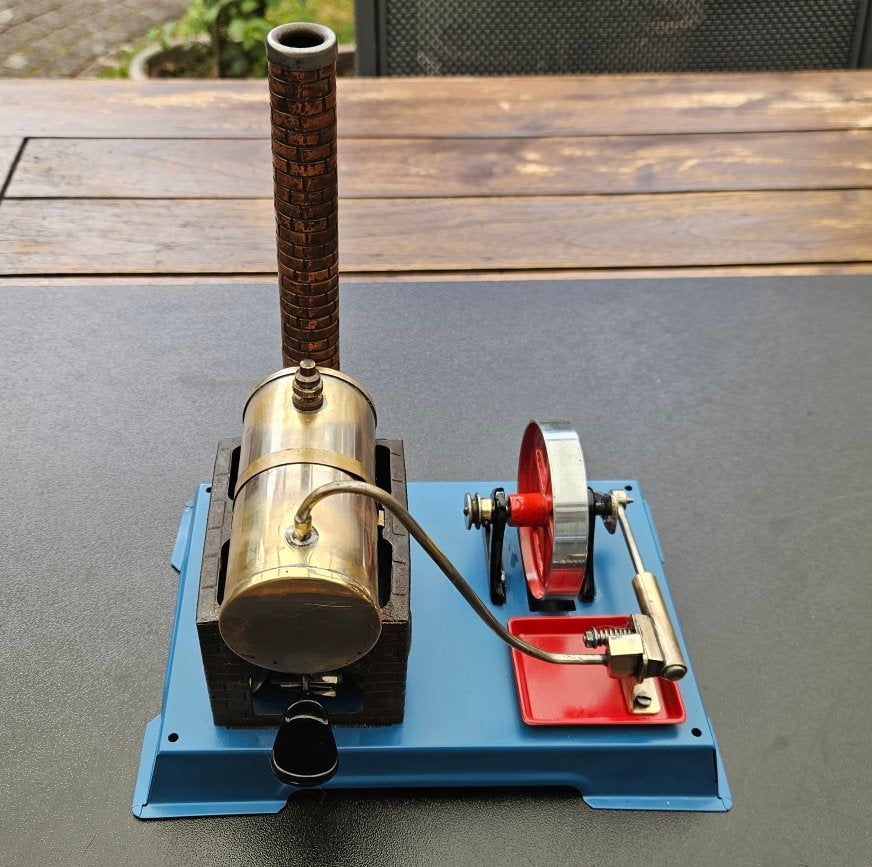 Stoommachine wilesco D4, Ophalen of Verzenden, Gebruikt, Groter dan 1:32