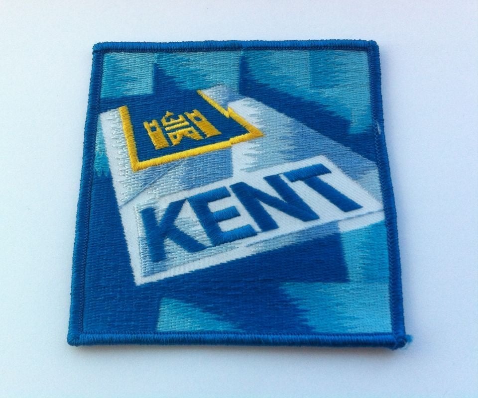 kent patch badge opnaai embleem, Ophalen of Verzenden, Nieuw, Overige typen