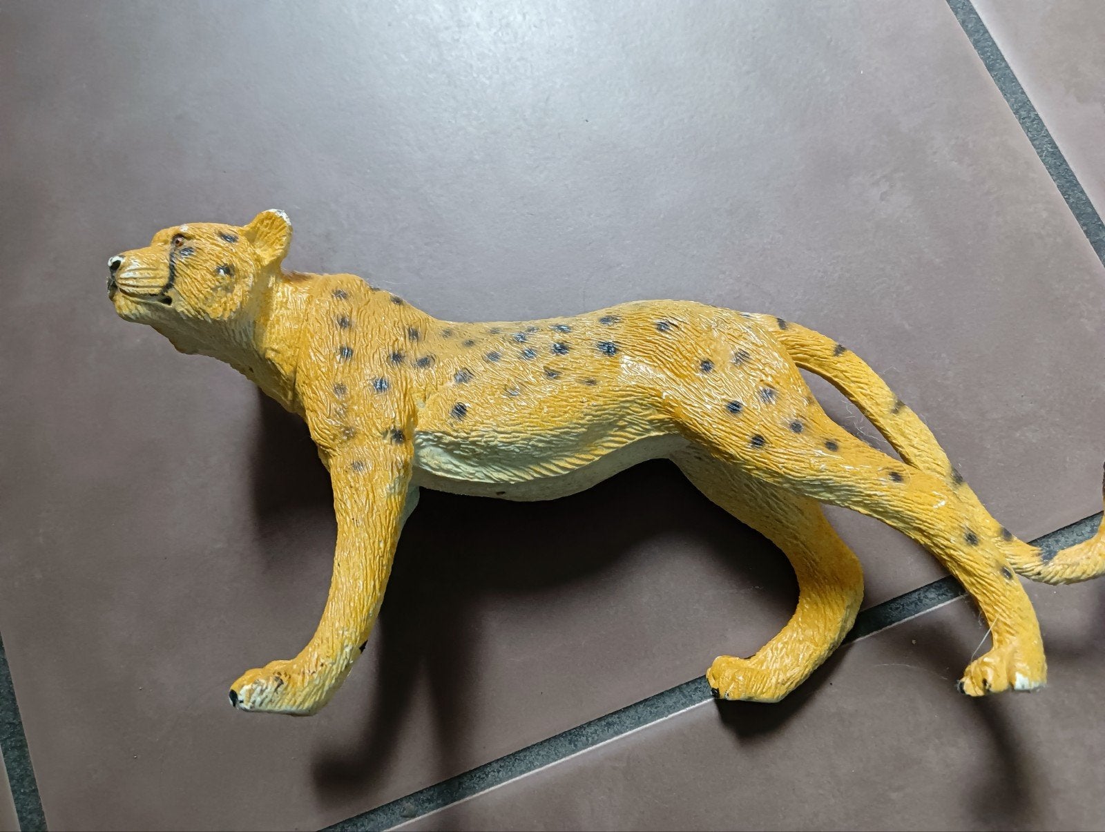 Panter speelgoed beest ca 24x12 cm, Ophalen of Verzenden, Gebruikt