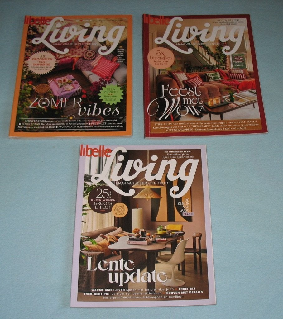 Tijdschriften Libelle Living, Ophalen of Verzenden, Zo goed als nieuw, Damesbladen