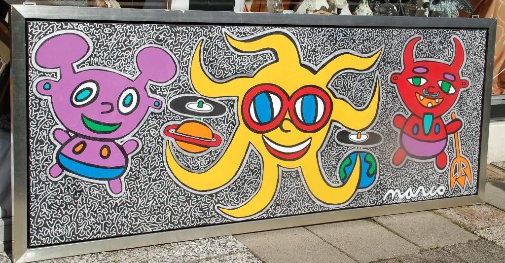 Zeldzaam/ Uniek/ Schilderij · Peter Marco en Marco Art, Antiek en Kunst, Kunst | Schilderijen | Modern, Ophalen
