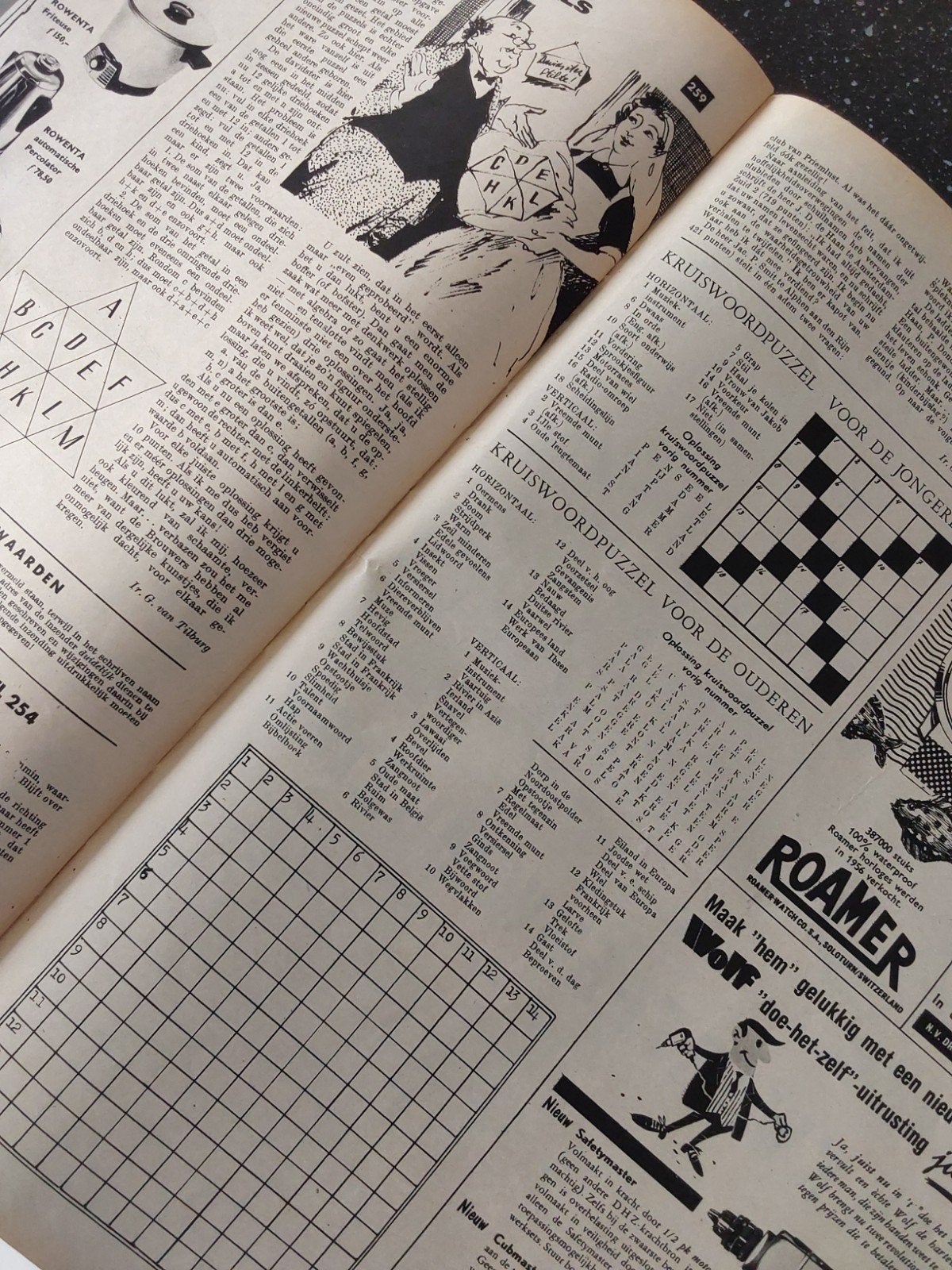 katholieke illustratie uit 1958, Ophalen