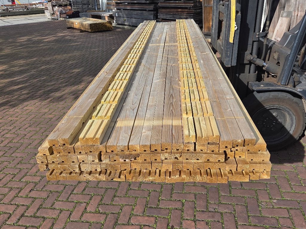 Ventilatielat / geïmpregneerd, Tuin en Terras, Ophalen, Nieuw, 250 cm of meer, Overige typen