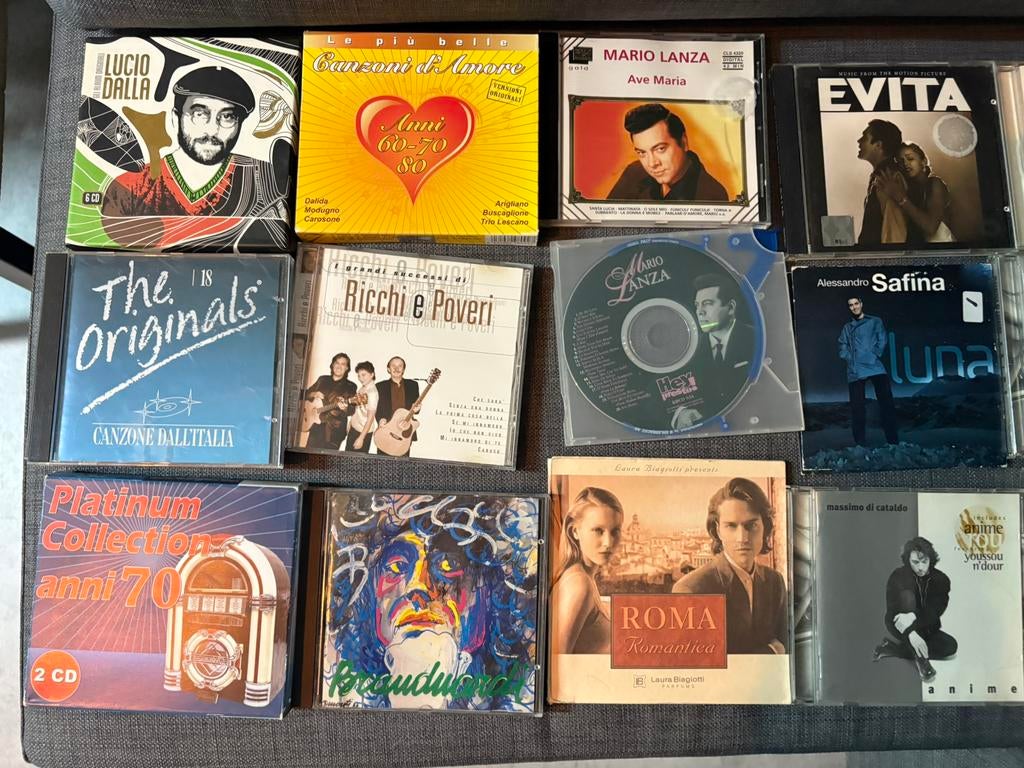 Grote collectie italiaanse cd’s, Ophalen of Verzenden, Gebruikt