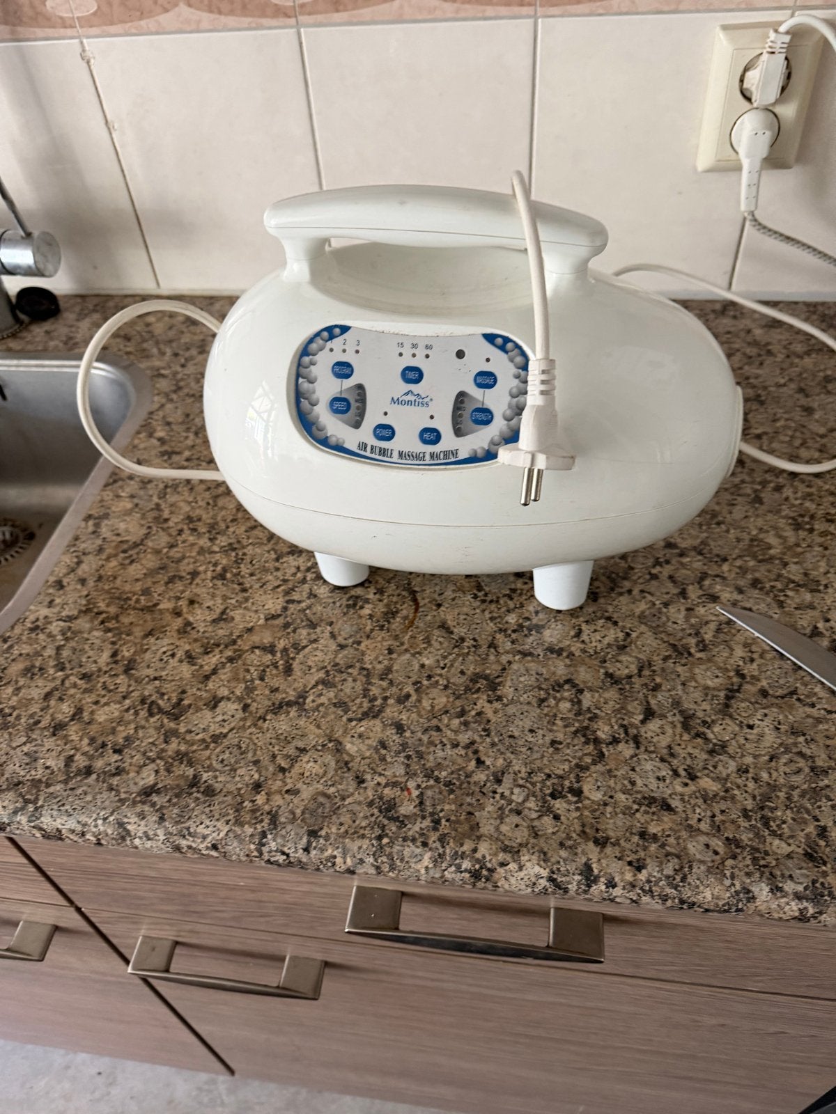 Montiss Air Bubble Massage Machine - Ontspanning Thuis, Ophalen, Gebruikt