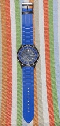 Nieuw Blauw Horloge (excl. batterij), Ophalen of Verzenden, Nieuw, Blauw, Jongen of Meisje
