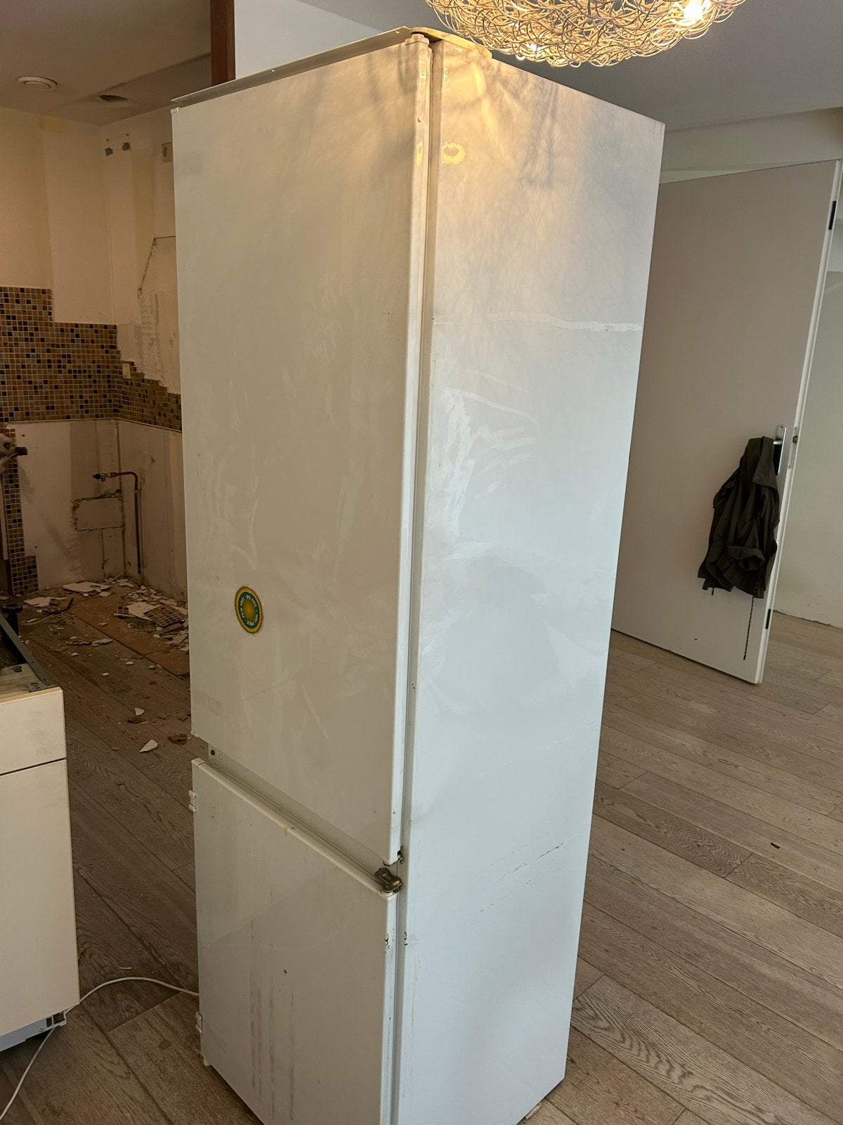 Witte koelkast met vriesvak - gebruikt, maar in goede staat, Ophalen, Gebruikt, Met vriesvak