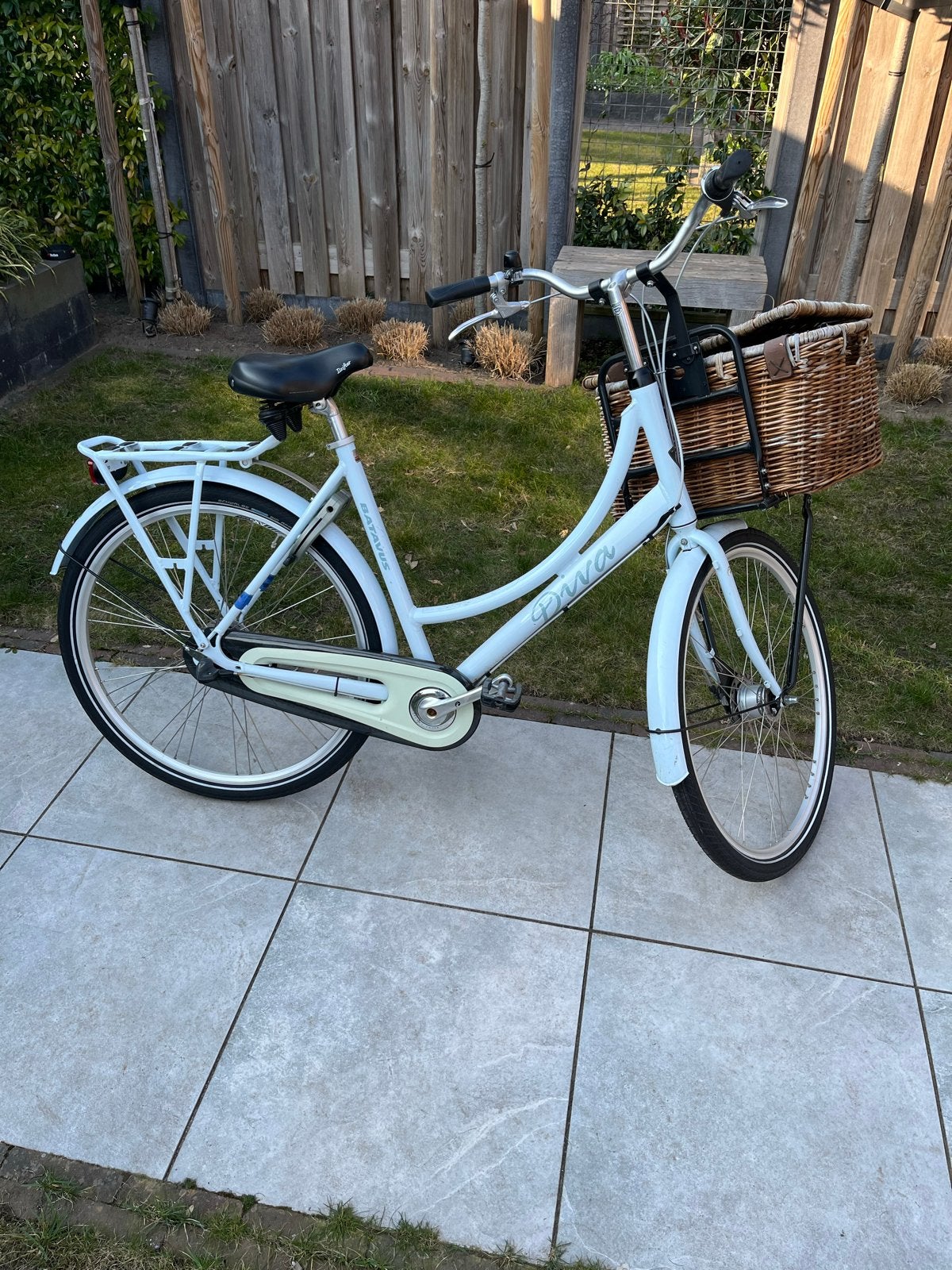 Batavus Diva damesfiets frame maat 56, Fietsen en Brommers, Fietsen | Dames | Damesfietsen, Ophalen, Terugtraprem, Batavus, 56 cm of meer