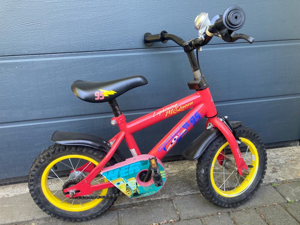 Kleuter fietsje, Ophalen, Zo goed als nieuw, Minder dan 16 inch, Zijwieltjes