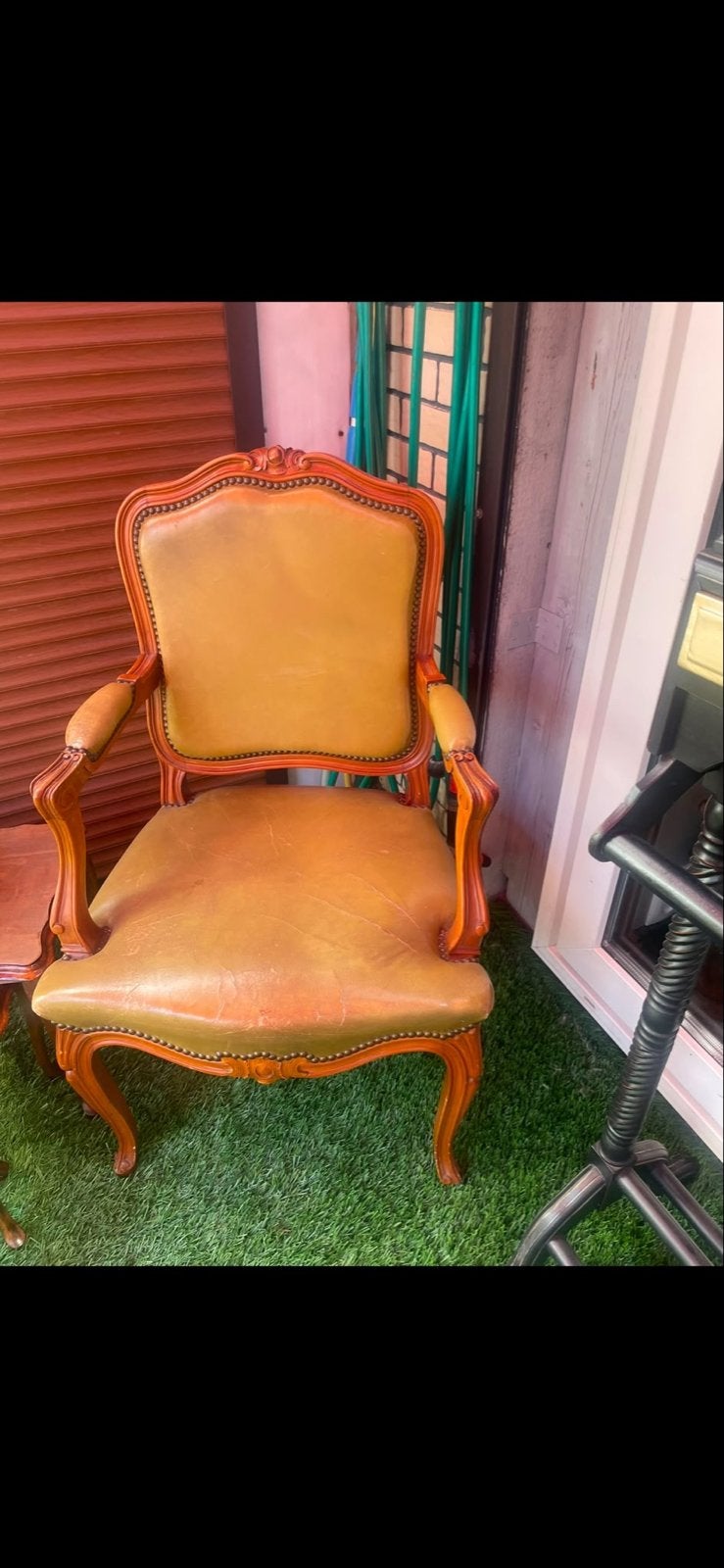 Mooie barokstijl fauteuil, Ophalen