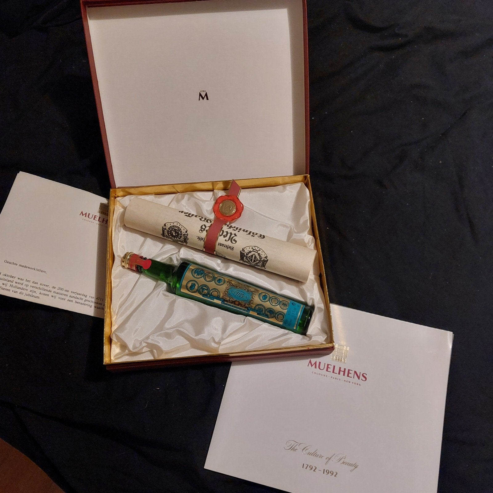 Unieke 4711 Eau de Cologne geschenkdoos (1992) - Nieuwstaat, Ophalen of Verzenden, Zo goed als nieuw