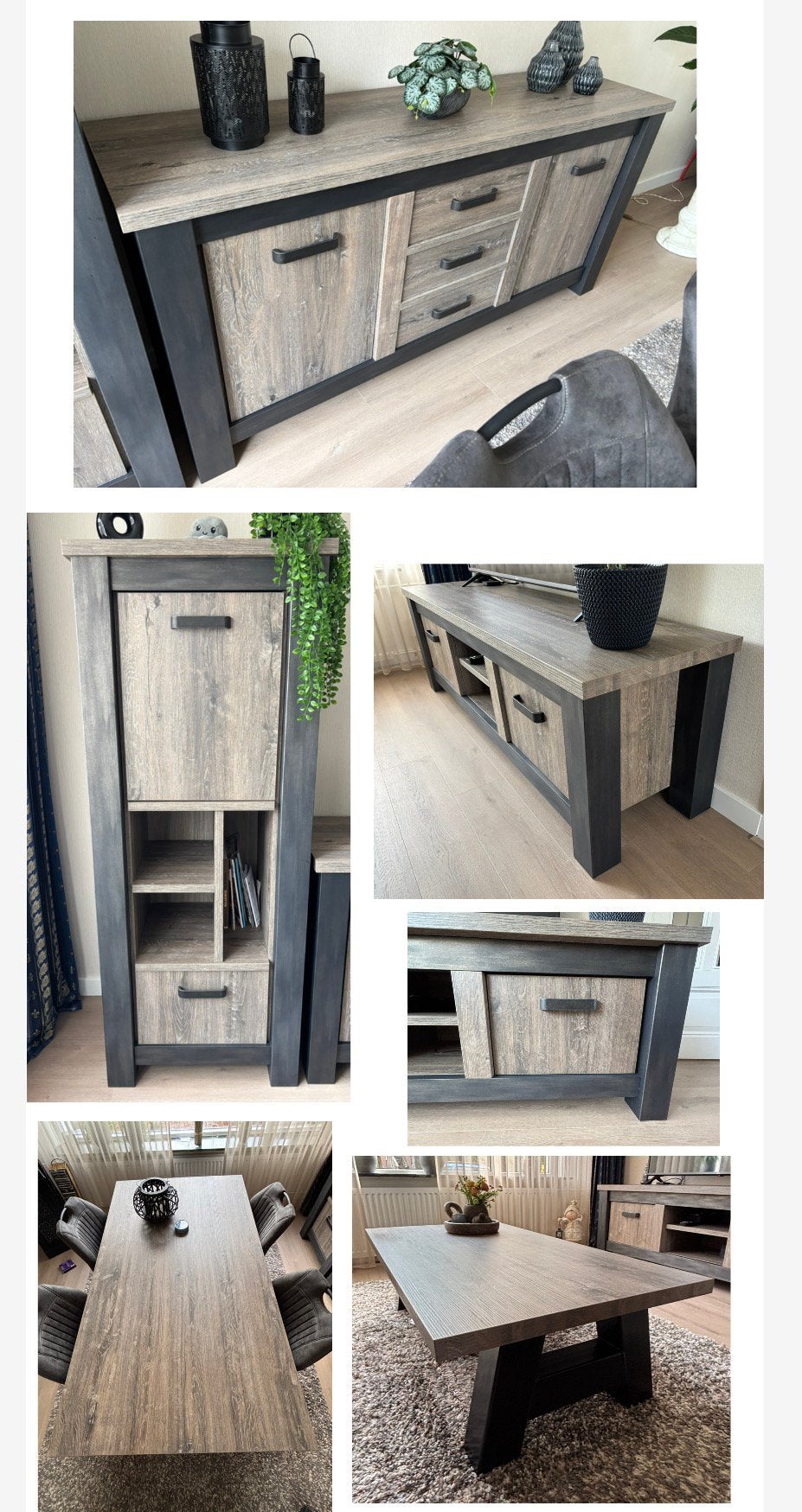 Complete woonset, als nieuw. Zonder stoelen. €1000, Ophalen