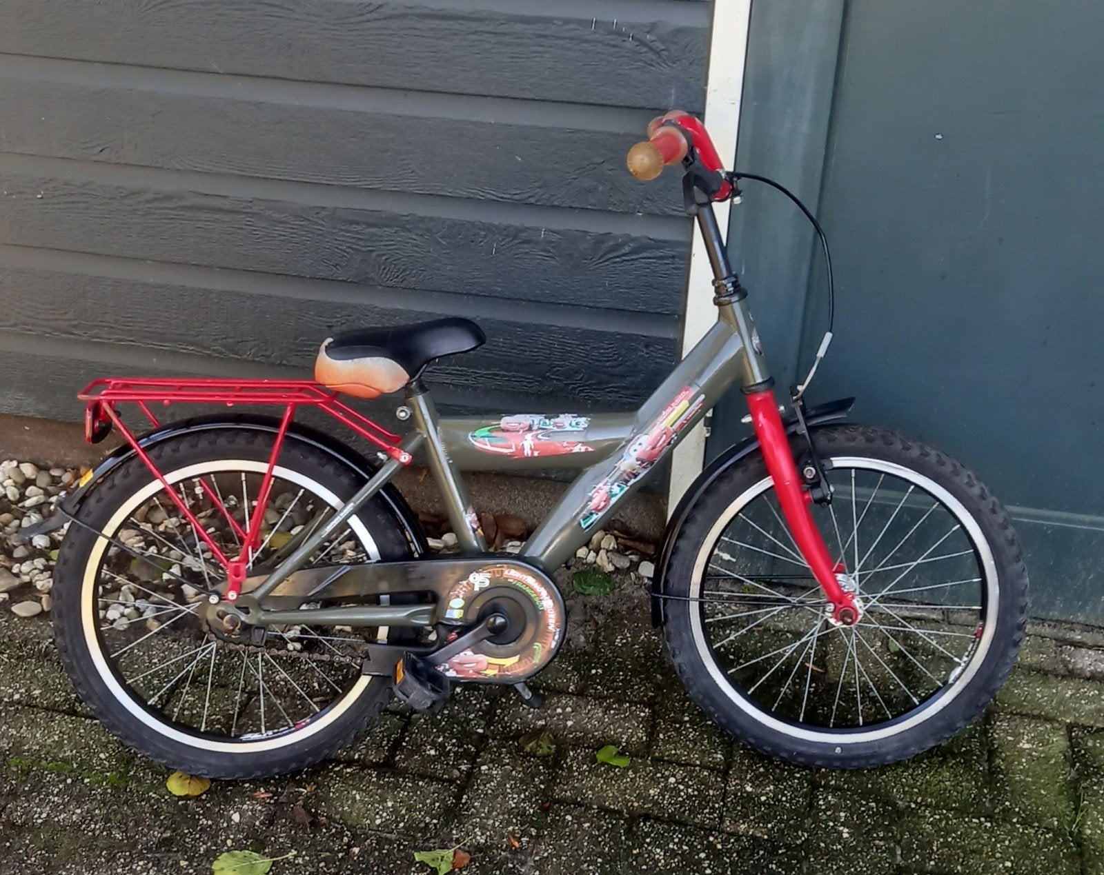 Kinderfiets 18 inch, Ophalen, Gebruikt, 16 tot 20 inch
