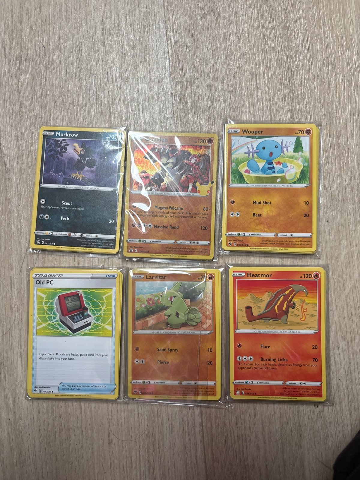 Pokémon kaarten lot 10 kaarten, Ophalen of Verzenden, Zo goed als nieuw, Meerdere kaarten