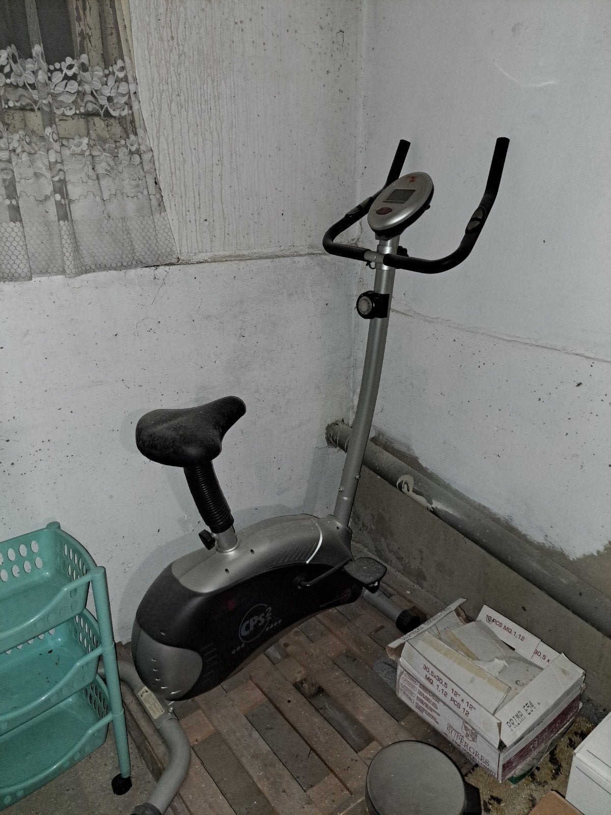 Christopeit Sport Hometrainer, Ophalen, Gebruikt, Metaal, Benen