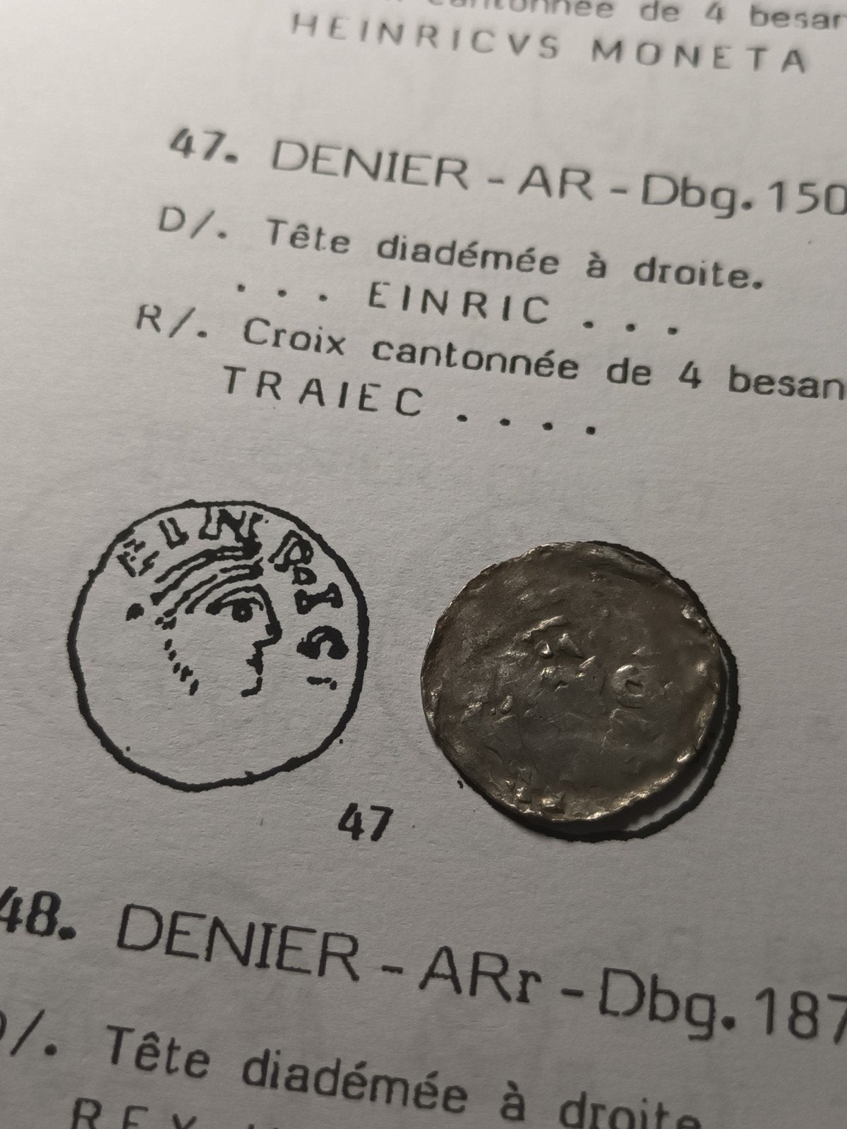 Maastricht Denier Conradus rond 1024-27 AD RR!, Postzegels en Munten, Munten | Nederland, Ophalen of Verzenden, Vóór koninkrijk